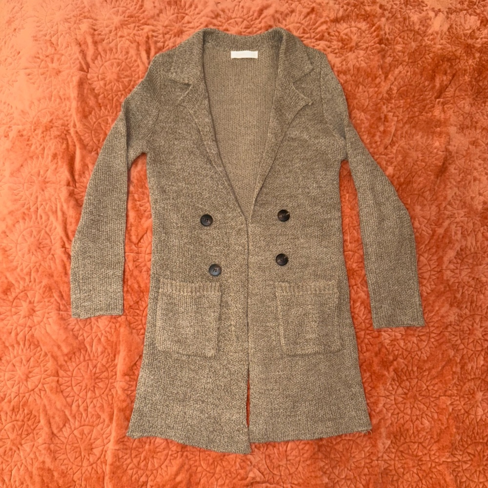 Knit Sweater in Taupe